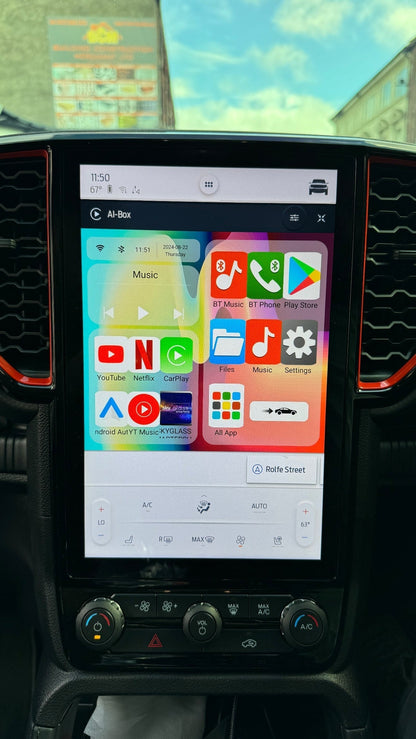 YouTube och Netflix AI-box för Ford