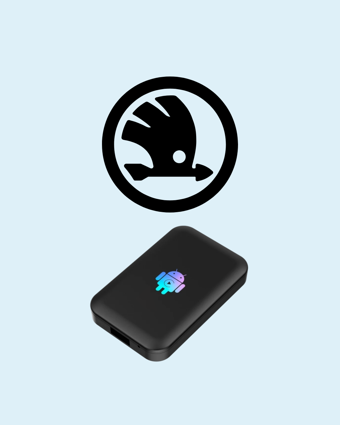 Youtube &amp; Netflix AI-Box för Skoda