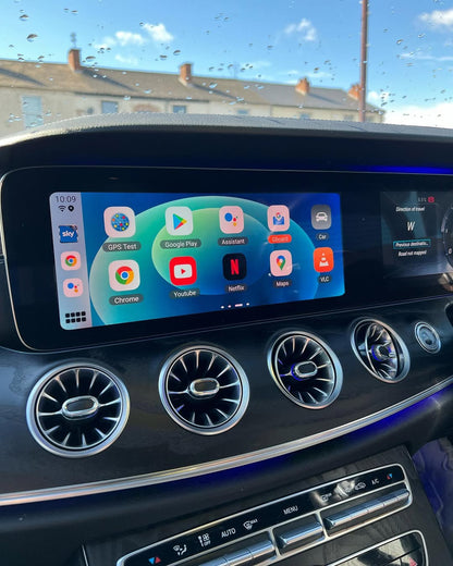 YouTube och Netflix AI-box för Mercedes