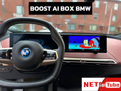 YouTube och Netflix AI-box för BMW