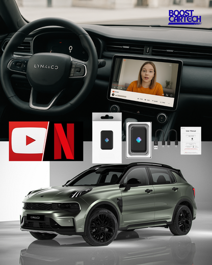 Youtube &amp; Netflix AI-Box för Lynk &amp; Co