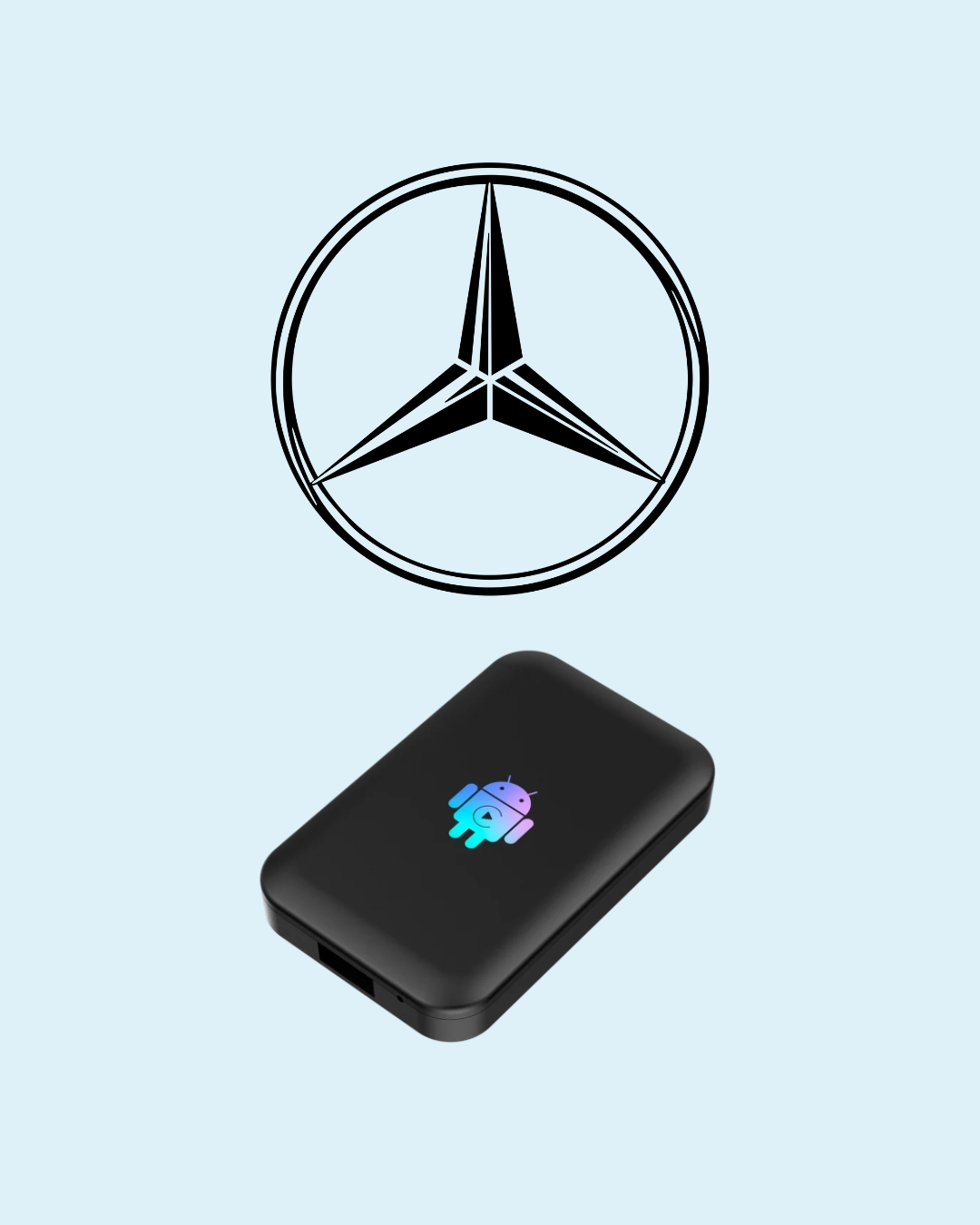 YouTube och Netflix AI-box för Mercedes