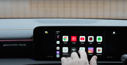 YouTube och Netflix AI-box för Mercedes