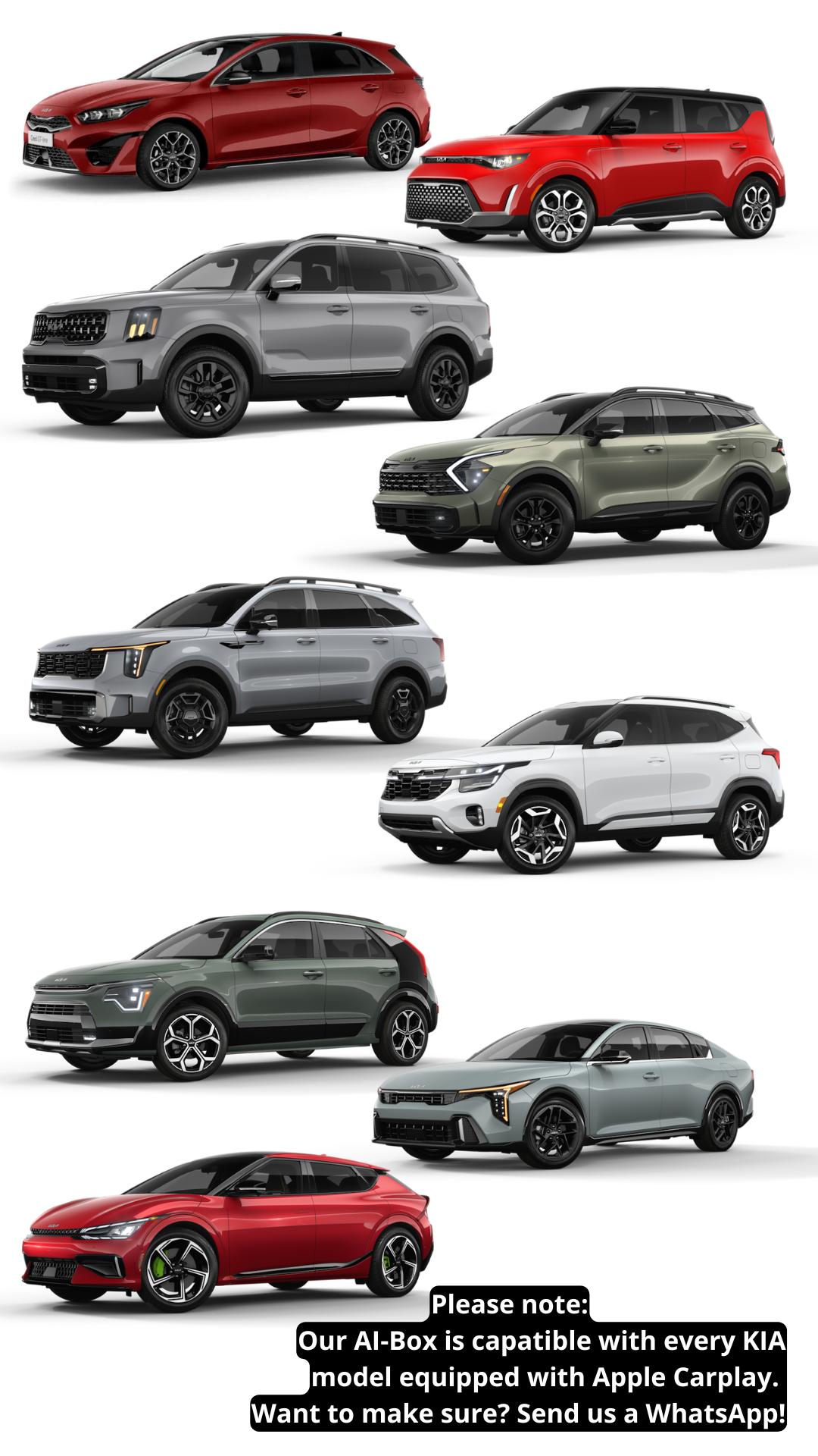 YouTube och Netflix AI-box för KIA