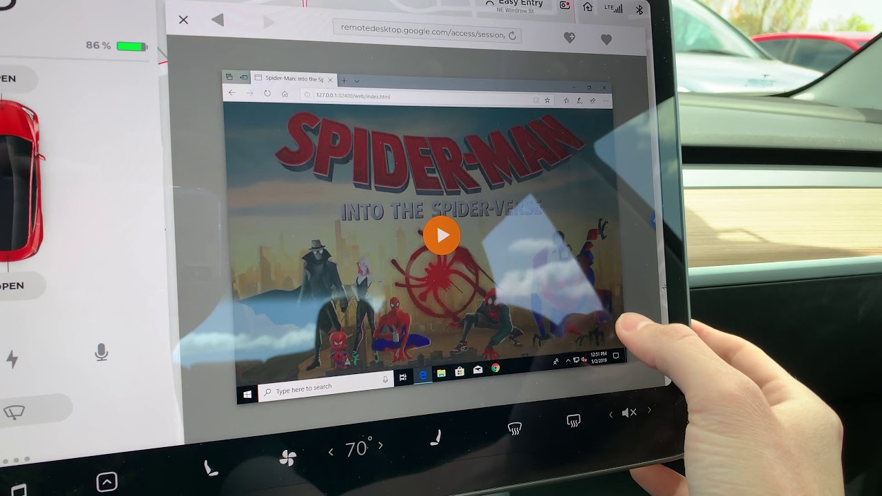 YouTube och Netflix Carplay AI-box för TESLA