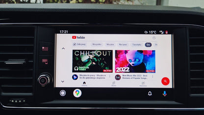 YouTube och Netflix AI-box för SEAT