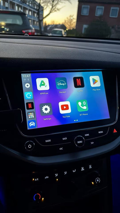 YouTube och Netflix AI-box för Opel 