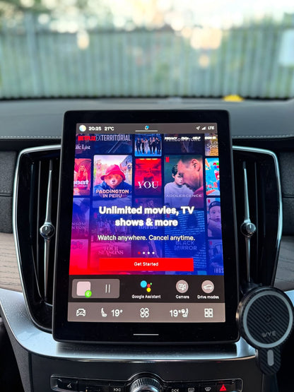 YouTube och Netflix AI-box för Volvo